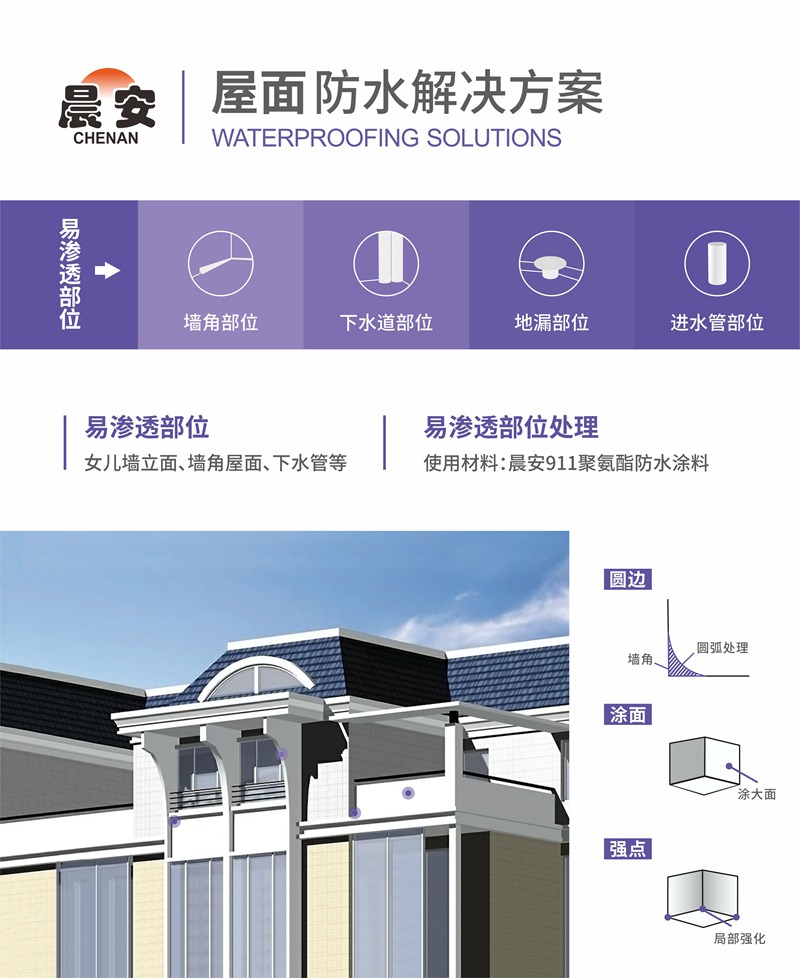 屋面防水解決方案