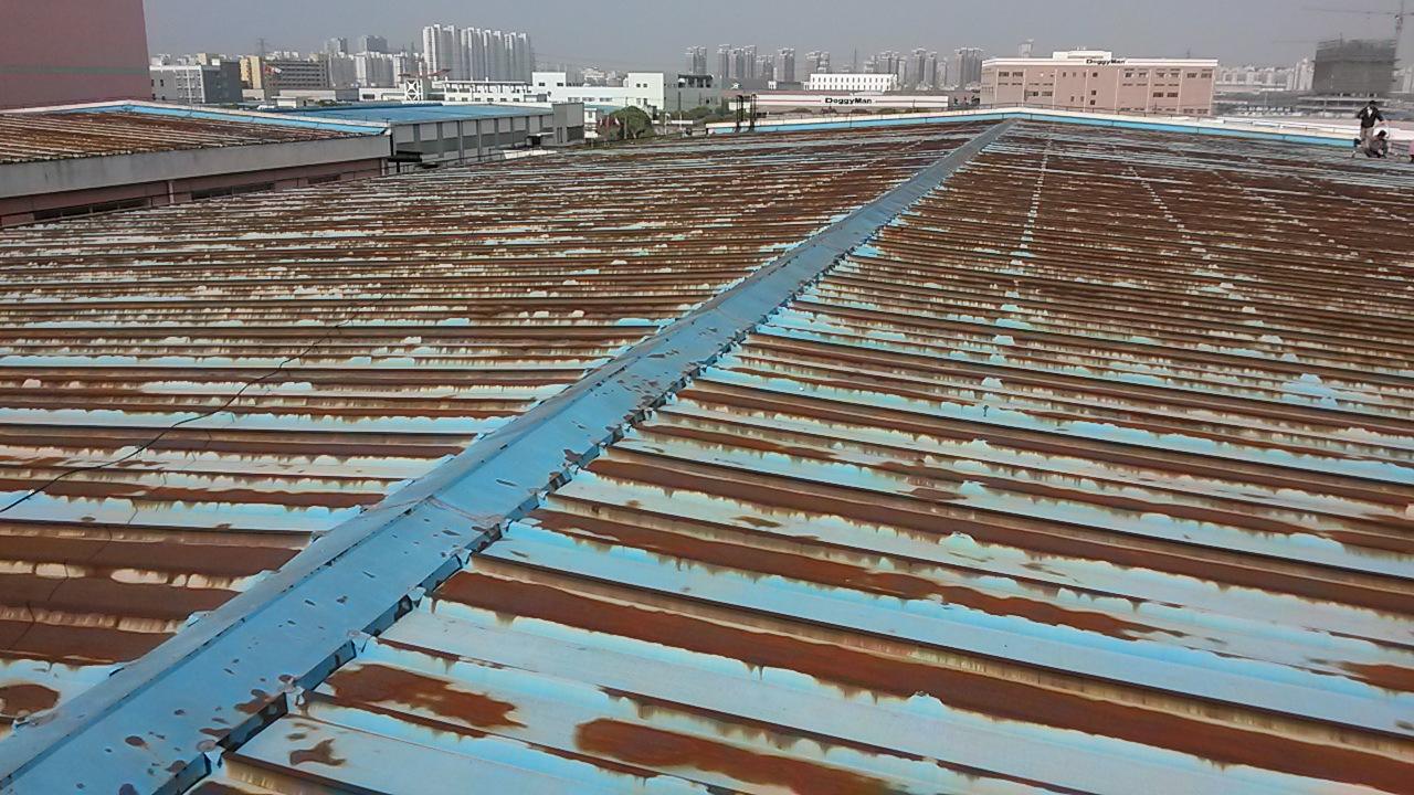 彩鋼瓦屋頂生銹漏水