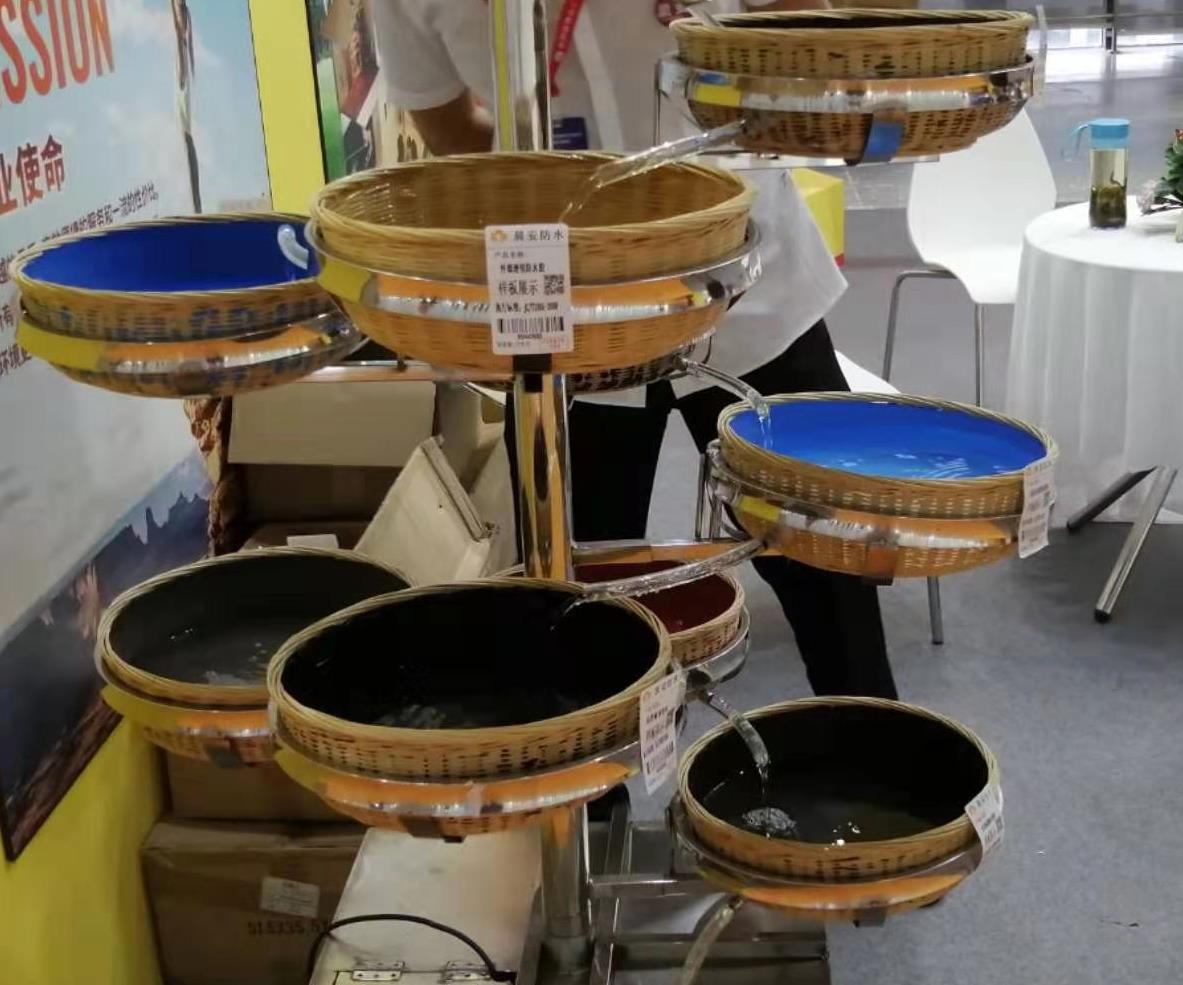 晨安防水效果展示圖